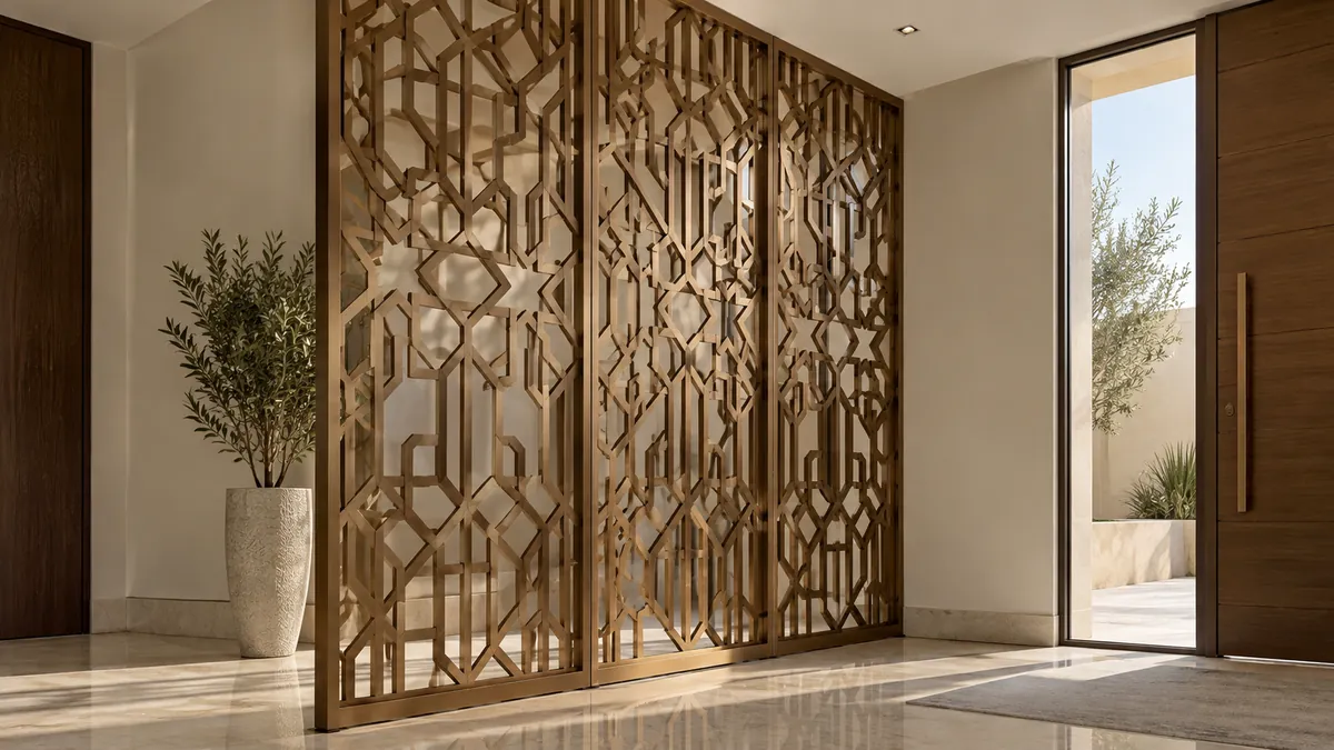 Metal gate fabrication detail